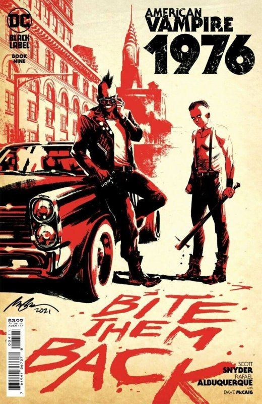 American Vampire #9 (2020), raw comic book in VF/NM condition — front cover