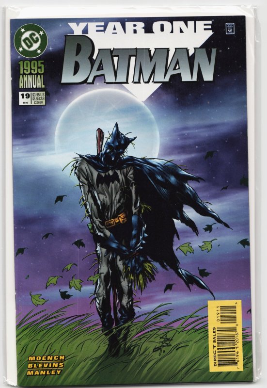 Batman Annual #19 (DC Comics, 1995), raw, ungraded comic book — front cover