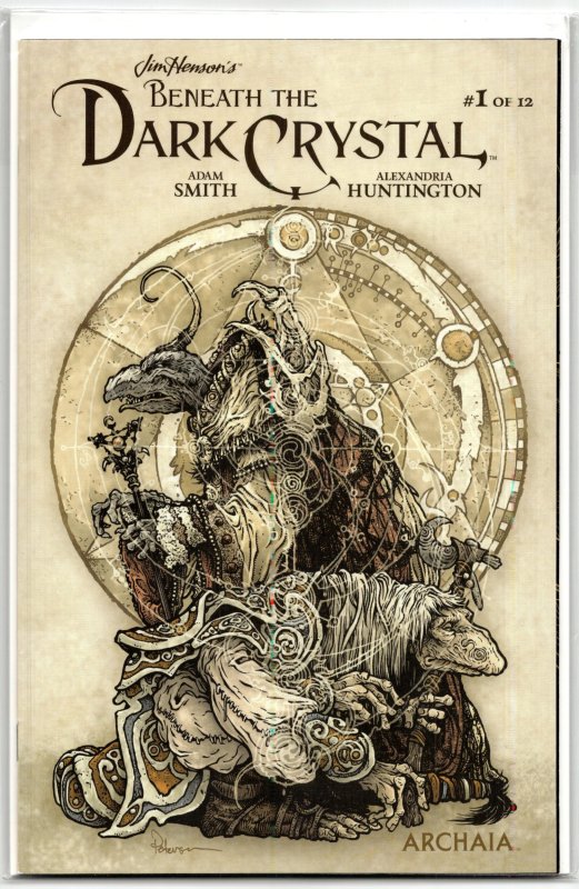 Jim Henson's Beneath the Dark Crystal #1 (Boom! Studios, 2018), raw, ungraded comic book — front cover