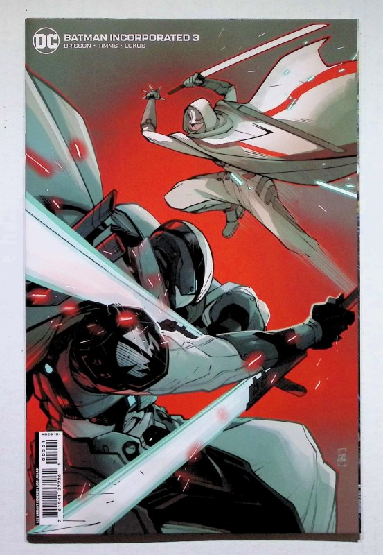 Batman Incorporated #3 (DC Comics, 2023), raw, ungraded comic book — front cover