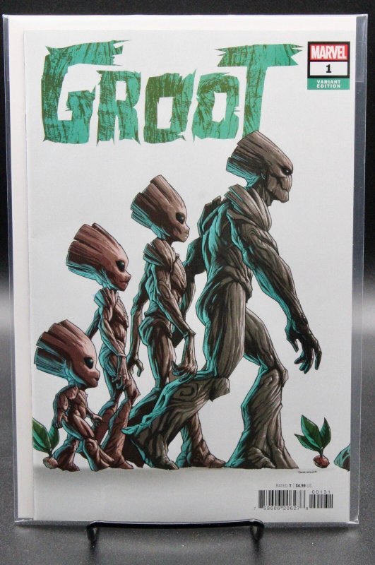 Groot #1 (Marvel Comics, 2022), raw comic book in NM condition — front cover