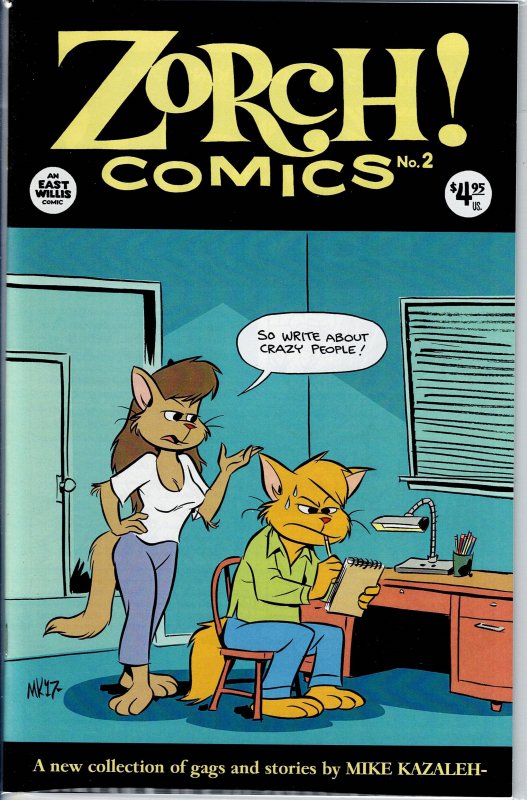Zorch Comics #2 (2021), raw, ungraded comic book — front cover