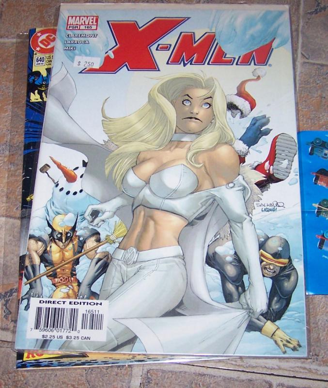 X-Men #165 (Marvel Comics, 2005), raw, ungraded comic book — front cover