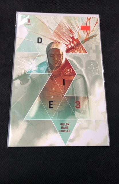 Die #3 (Image Comics, 2019), raw, ungraded comic book — front cover