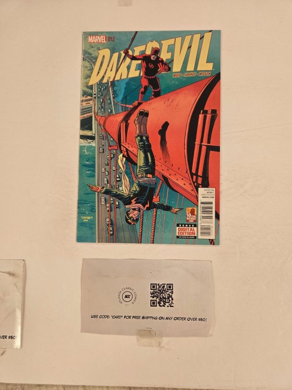 Daredevil #12 (Marvel Comics), raw comic book in NM condition — front cover