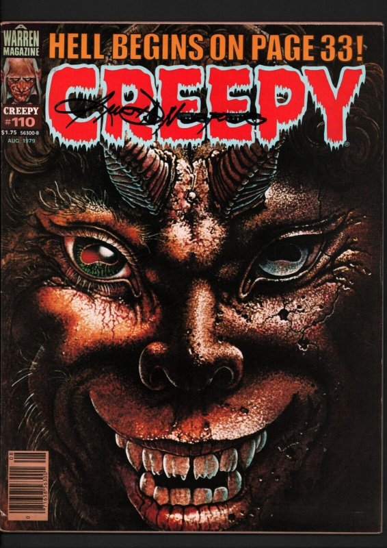 Creepy Magazine #110 (Warren Publishing, 1979), raw comic book in 7.0 condition — front cover