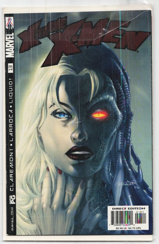 X-Treme X-Men #13 (Marvel Comics, 2002), raw, ungraded comic book — front cover