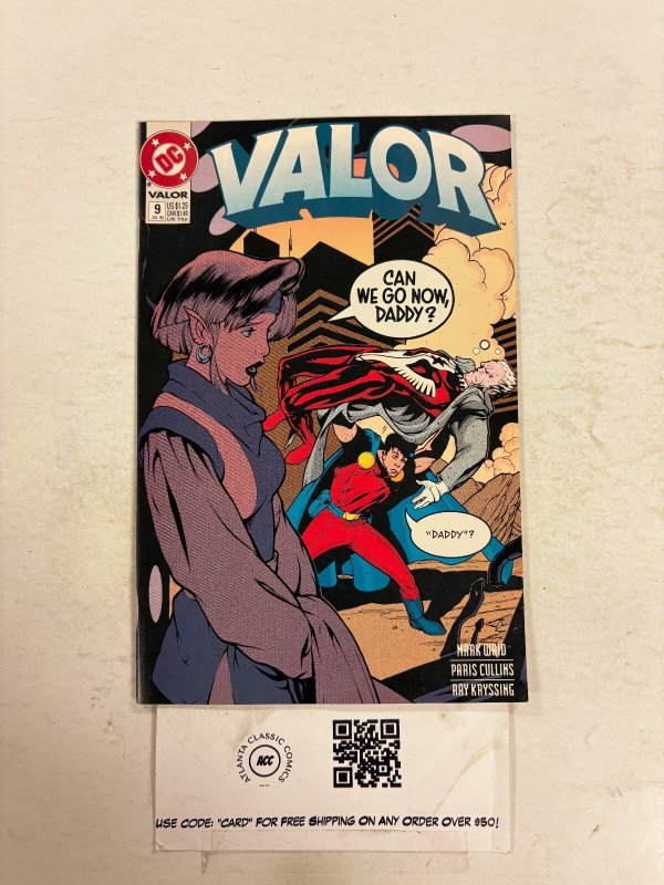 Valor #9 (DC Comics), raw comic book in NM condition — front cover