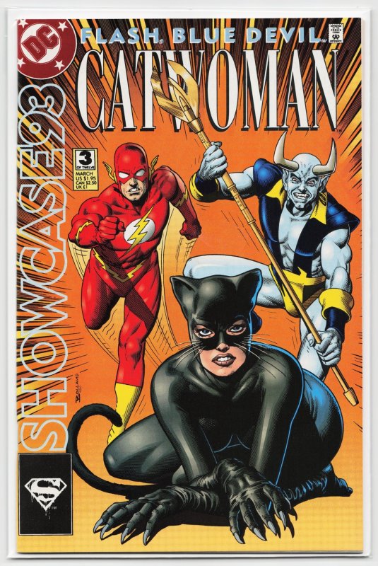 Showcase '93 #3 (DC Comics, 1993), raw, ungraded comic book — front cover