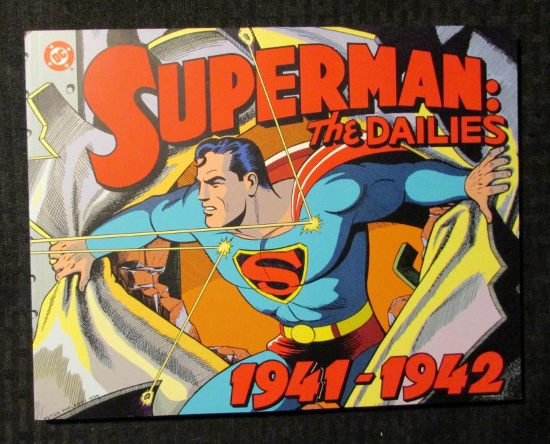1999 Superman THE Dailies 1941-1942 v.3 SC VF 8.0 Kitchen Sink 1st Printing, raw comic book in VF 8.0 condition — front cover