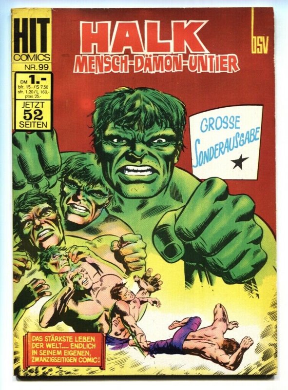 HIT #99 (1969), raw, ungraded comic book — front cover