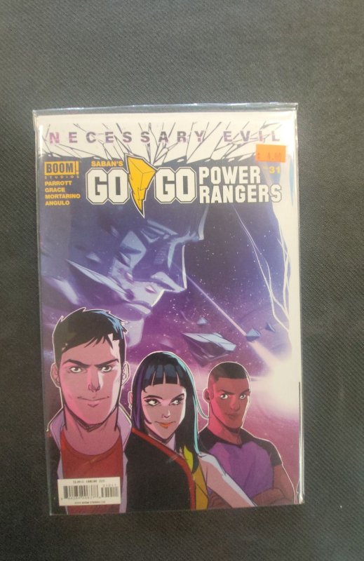 Saban's Go Go Power Rangers #31 (2020), raw, ungraded comic book — front cover
