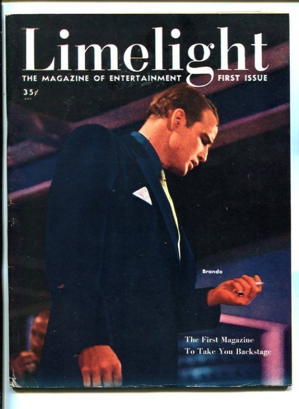 MAG: Limelight-1955-Brando-Linkletter-Southern States PEDIGREE-fn+, raw, ungraded comic book — front cover