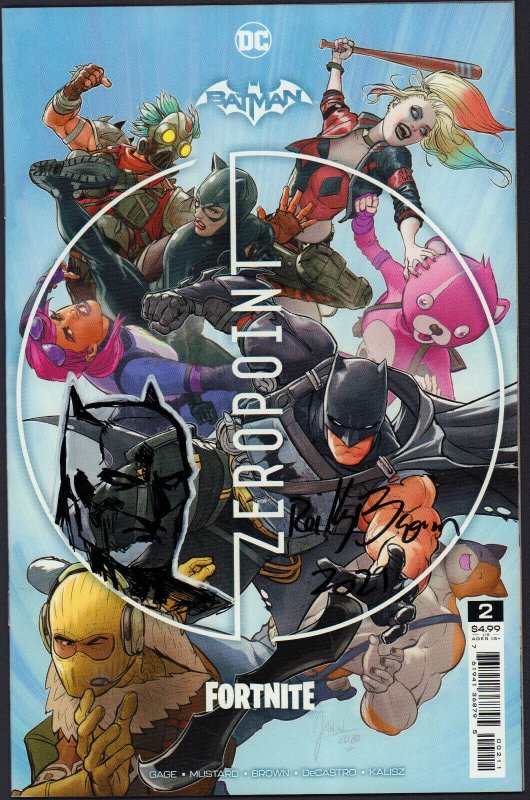 Batman / Fortnite: Zero Point #2 (2021), raw comic book in NM condition — front cover