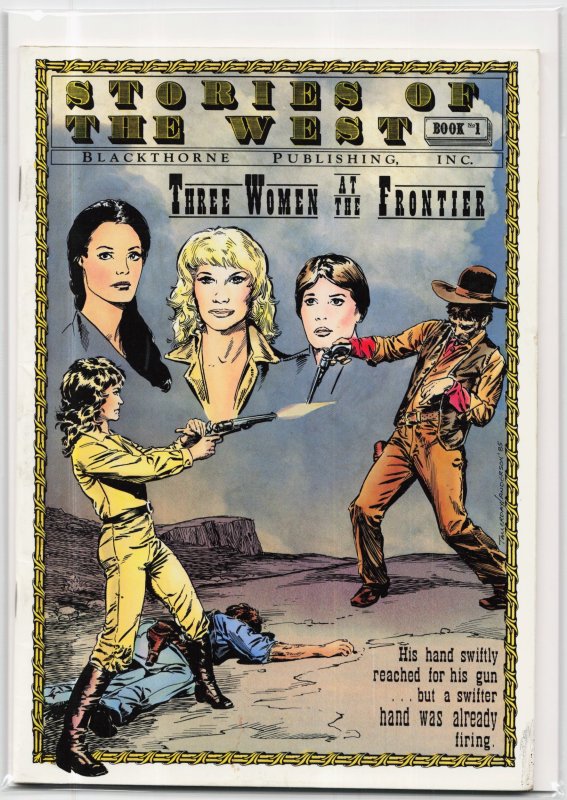 Stories of the West #1 (1985), raw, ungraded comic book — front cover