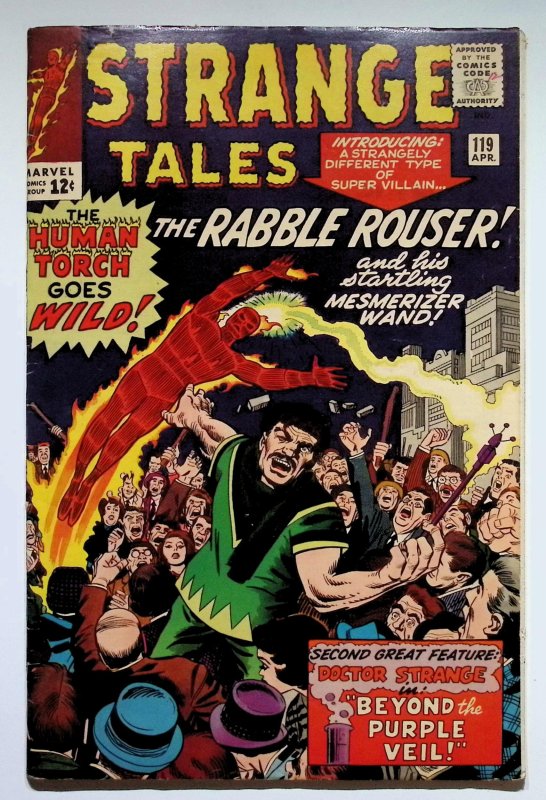Strange Tales #119 (Marvel Comics, 1964), raw, ungraded comic book — front cover