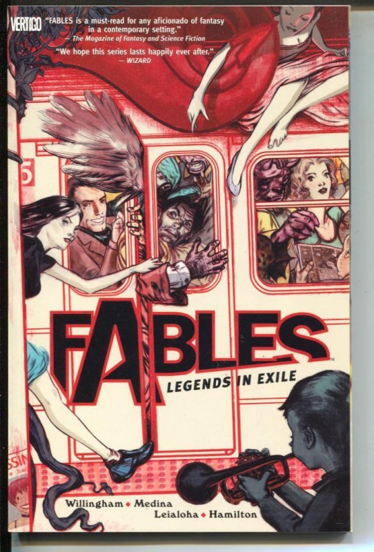 Fables-Vol 1-Bill Willingham-TPB- Trade, raw, ungraded comic book — front cover