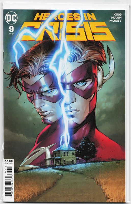 Heroes in Crisis #9 (2019), raw, ungraded comic book — front cover