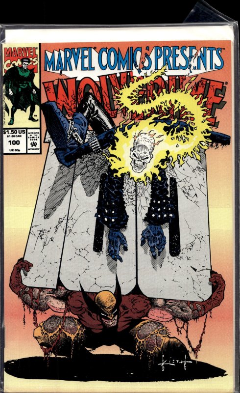 Presents #100 (Marvel Comics, 1992), raw, ungraded comic book — front cover