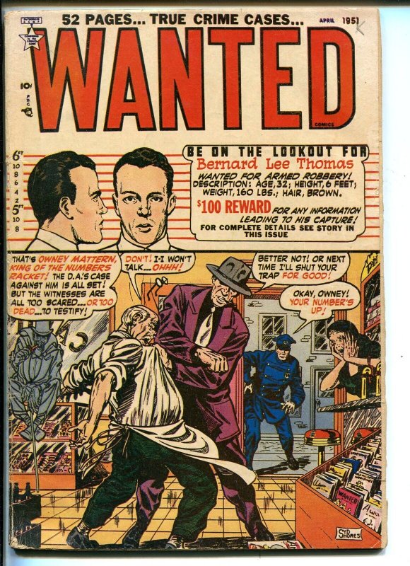 Wanted #36 (Image Comics), raw comic book in FR condition — front cover