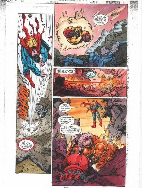 JLA Superpower #1 (1999), raw, ungraded comic book — front cover