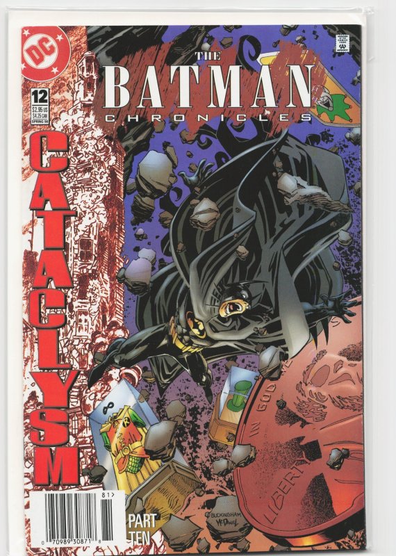 The Batman Chronicles #12 (DC Comics, 1998), raw, ungraded comic book — front cover