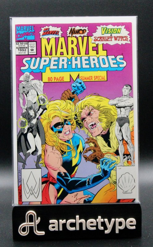 Marvel Super-Heroes #10 (Marvel Comics, 1992), raw, ungraded comic book — front cover