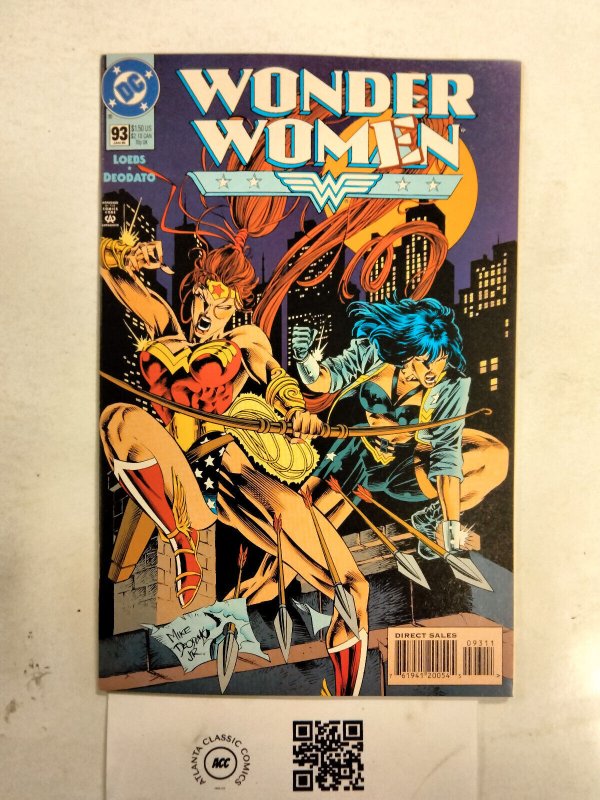 Wonder Woman #93 (DC Comics), raw comic book in NM condition — front cover