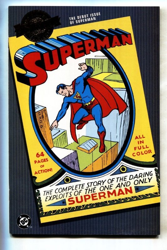 Millennium Edition: Superman Comics #1, raw, ungraded comic book — front cover