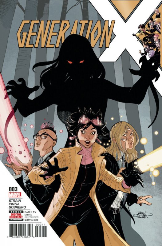 Generation X #3 (Marvel Comics, 2017), raw comic book in VF/NM condition — front cover