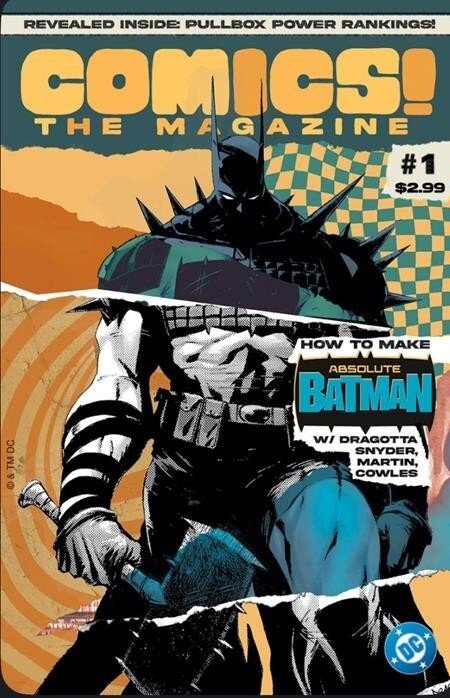 Comics the Magazine #1 (DC Comics, 2026), raw, ungraded comic book — front cover