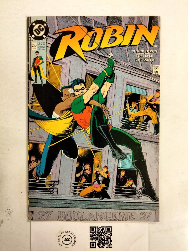 Robin #2 (DC Comics, 1991), raw comic book in NM condition — front cover