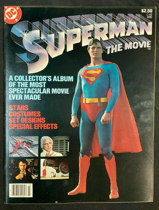 DC Treasury Edition Superman the Movie C-62 F-Vf (DC Comics), raw comic book in VF condition — front cover