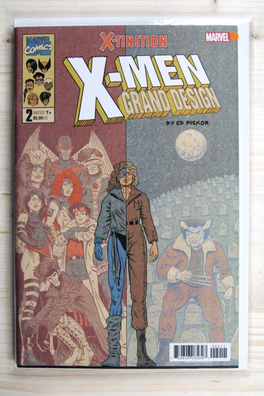 X-Men: Grand Design #2 (Marvel Comics, 2018), raw comic book in NM 9.4 condition — front cover