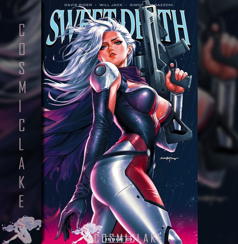 Sweet Death #1, raw, ungraded comic book — front cover