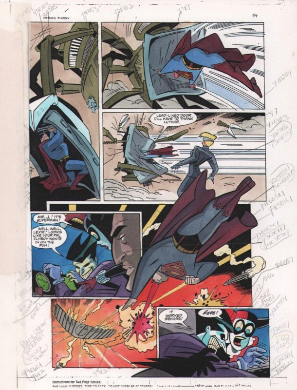 Batman & Superman Adv.: World's Finest #1, raw, ungraded comic book — front cover