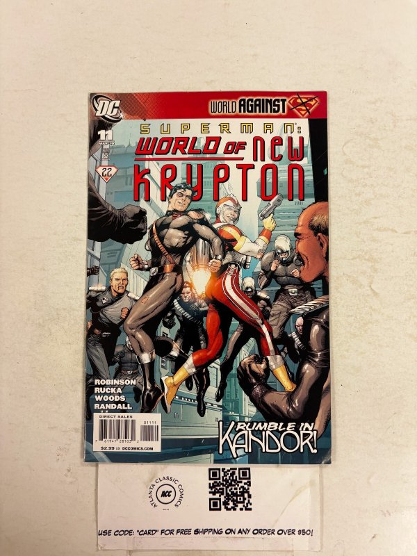Superman #11 (DC Comics), raw comic book in NM condition — front cover
