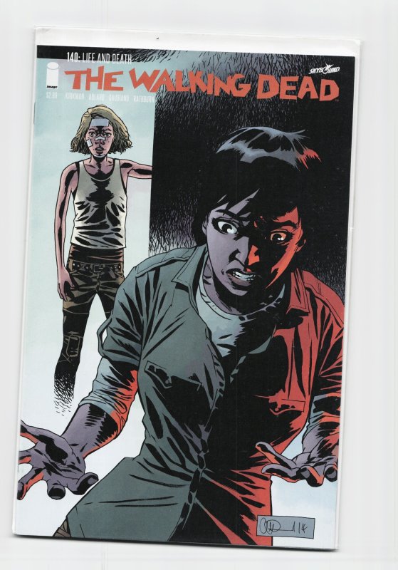 The Walking Dead #140 (Image Comics, 2015), raw, ungraded comic book — front cover