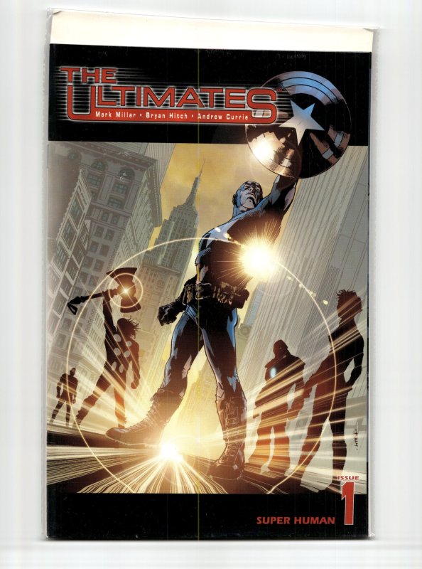 The Ultimates #1 (Marvel Comics, 2002), raw, ungraded comic book — front cover