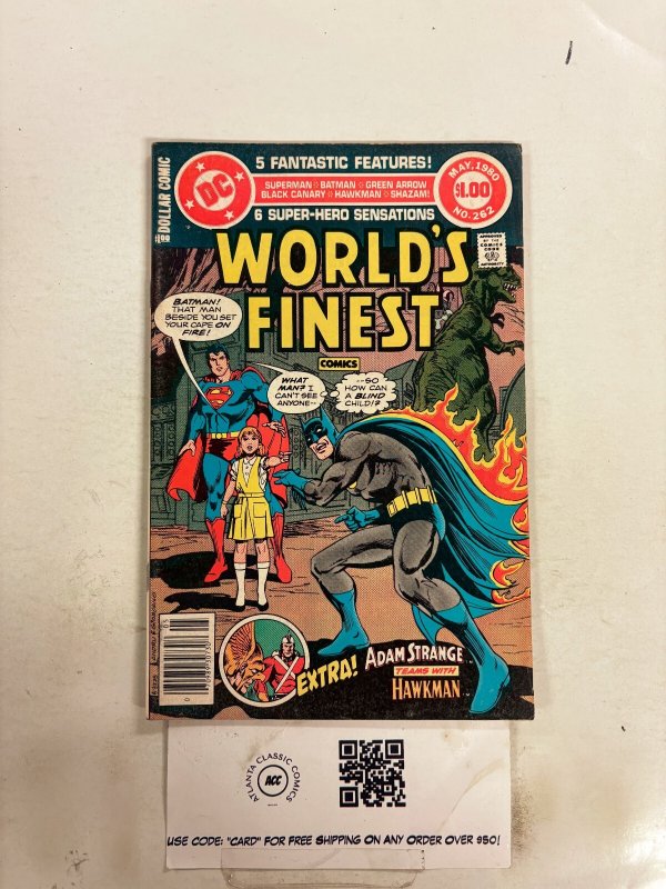 World's Finest #262 (DC Comics), raw comic book in VF condition — front cover