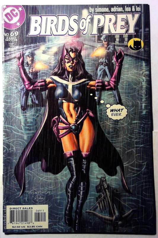 Birds of Prey #69 (DC Comics, 2004), raw, ungraded comic book — front cover