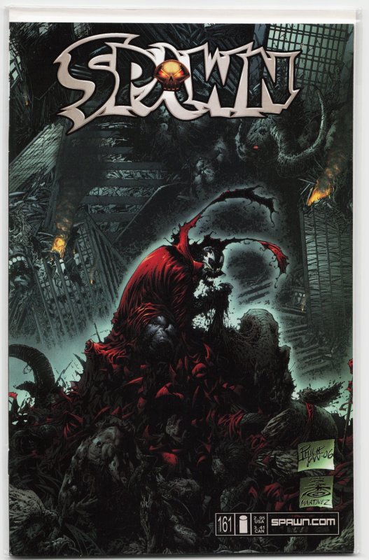 Spawn #161 (Image Comics, 2006), raw, ungraded comic book — front cover