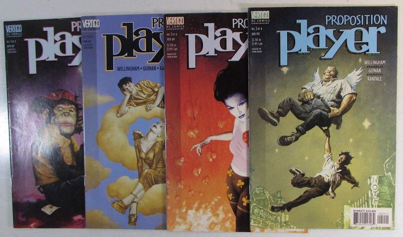 Proposition Player Lot 4 #2, 3, 5, 6 Vertigo Comics (2000) 1st Print Comic Books (DC Comics, 2000), raw, ungraded comic book — front cover