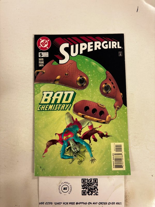 Supergirl #5 (DC Comics, 1997), raw comic book in NM condition — front cover