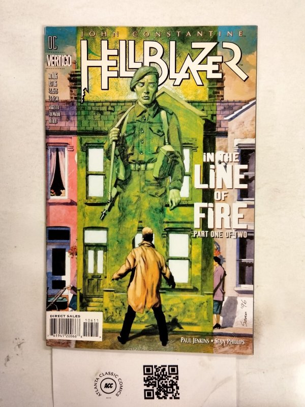 Hellblazer #106 (DC Comics), raw comic book in NM condition — front cover