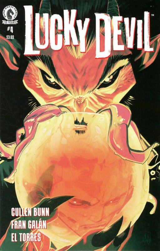 Lucky Devil #4 (Dark Horse Comics, 2021), raw, ungraded comic book — front cover