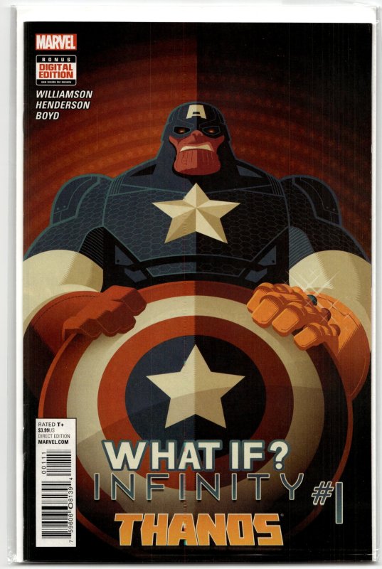 What If? Infinity - Thanos (2015) Thanos (2015), raw, ungraded comic book — front cover