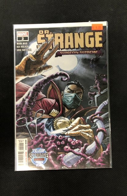 Dr. Strange #2 (2020), raw, ungraded comic book — front cover