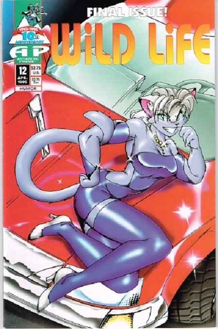 Wild Life #12 (1995), raw, ungraded comic book — front cover