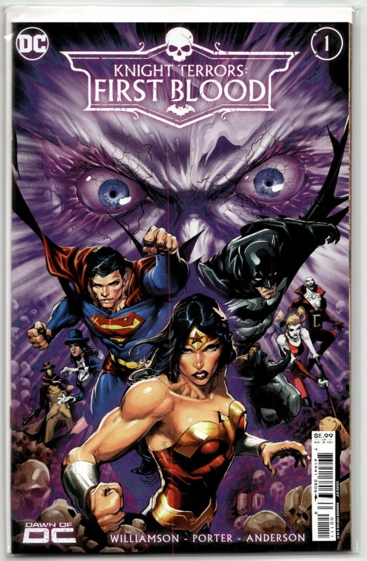 Knight Terrors: First Blood (2023) Batman (DC Comics, 2023), raw, ungraded comic book — front cover